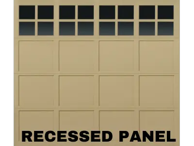 OHD Recessed Panel Sections
